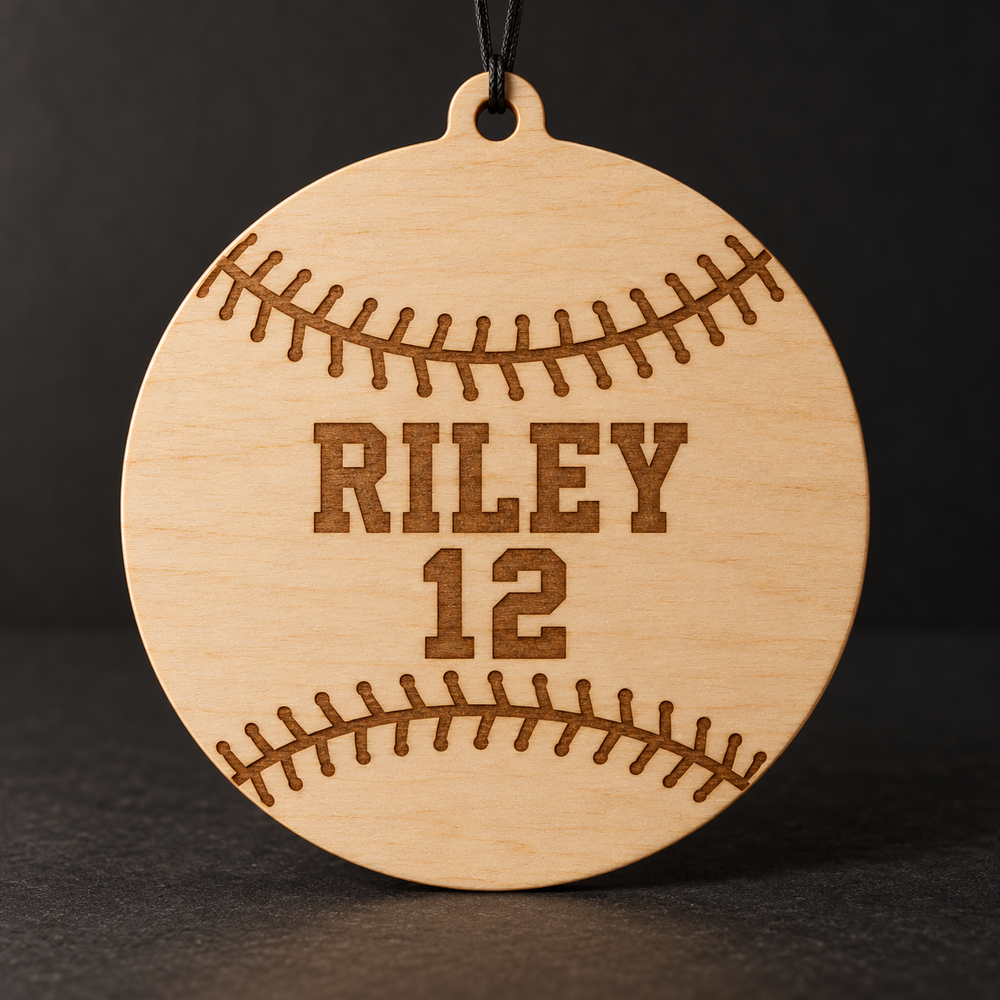 Game Day Softball Ornament