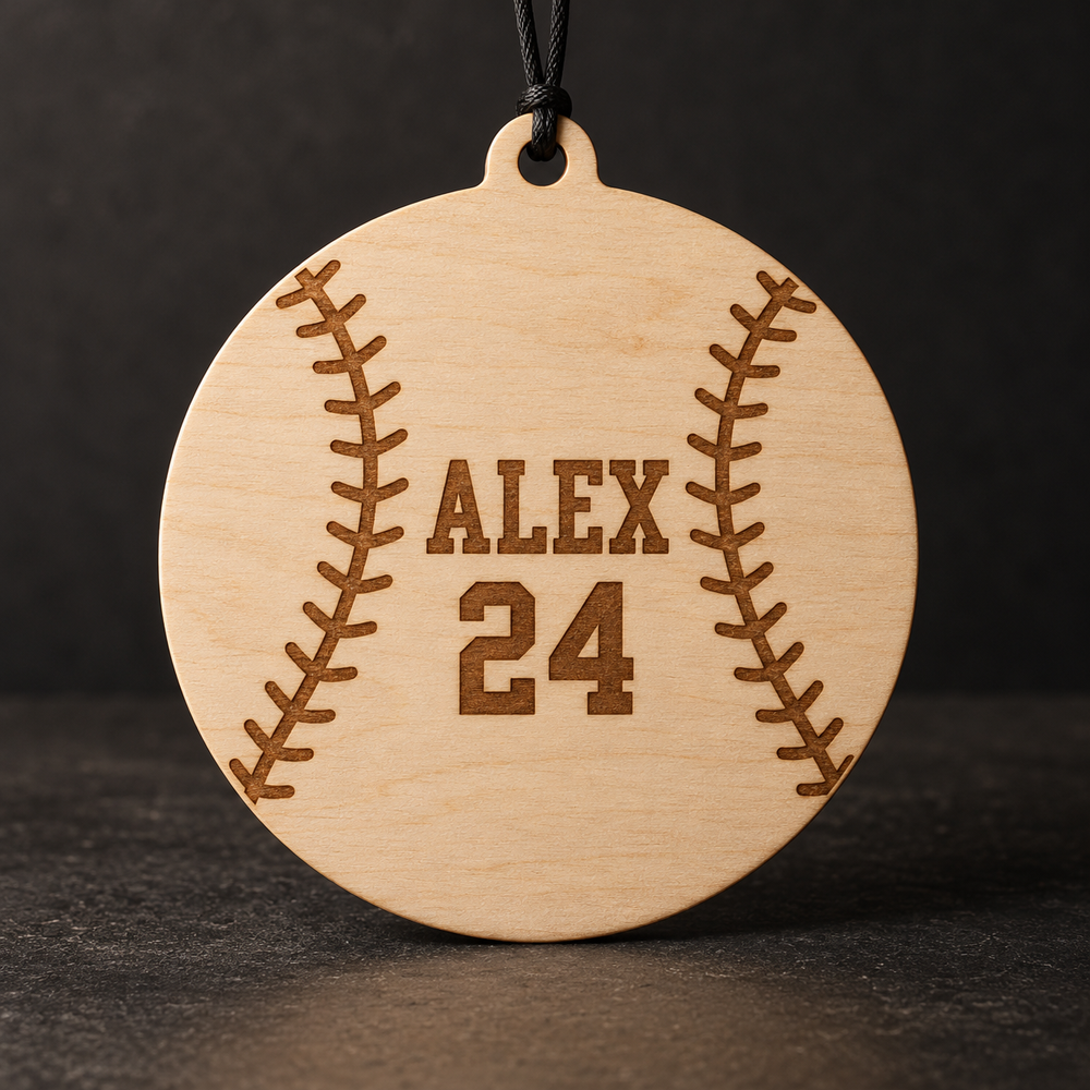 Game Day Baseball Ornament