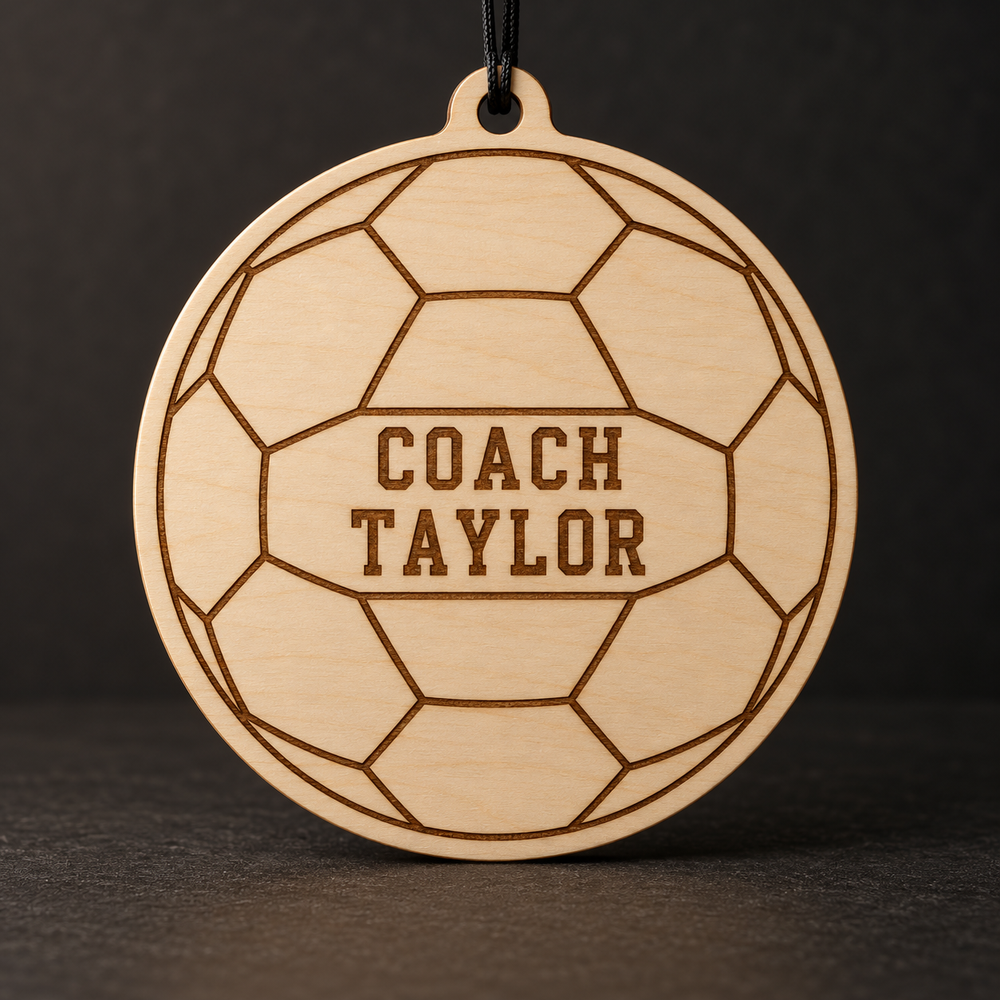 Game Day Soccer Ornament